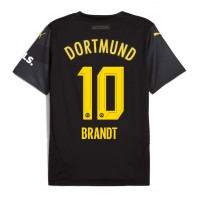 Moški Nogometni dresi Borussia Dortmund Julian Brandt #10 Gostujoči 2024-25 Kratek Rokav